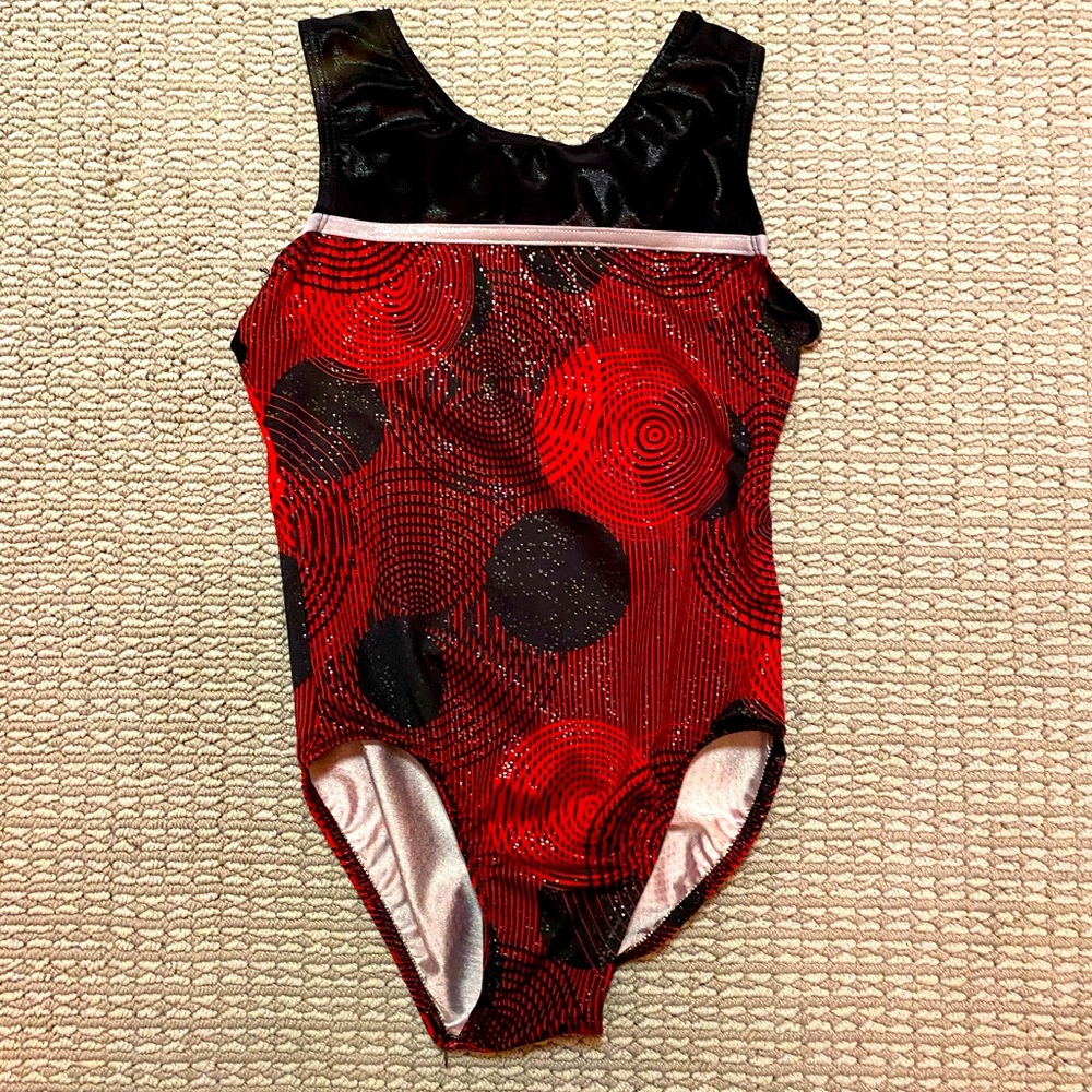 Child medium gymnastics leotard